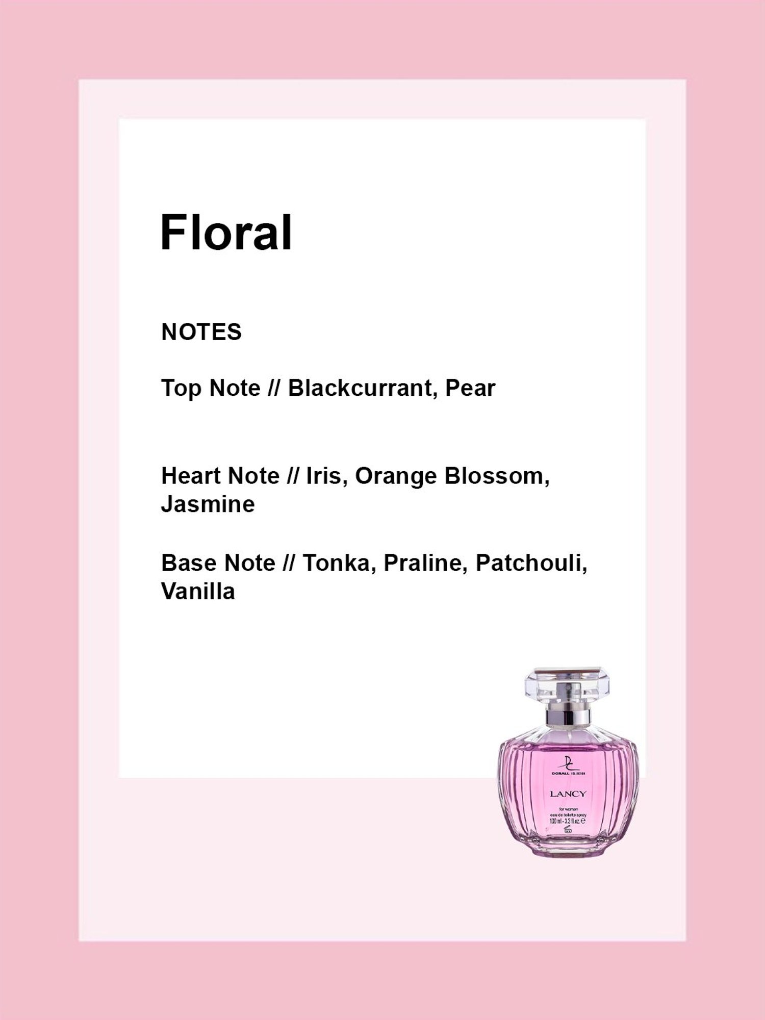 Dorall Collection Lancy Eau de Toilette For Women - 100 ml