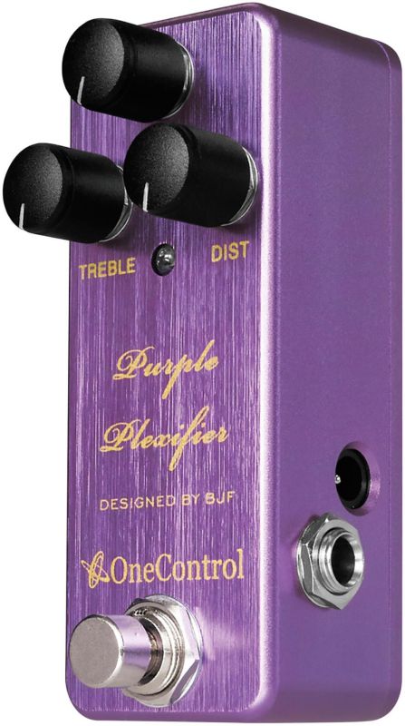 One Control Purple Plexifier Distortion Effects Pedal