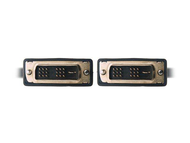 DAT 7321D Black Male to Male One DVI-D to DVI-D Single Link Cable