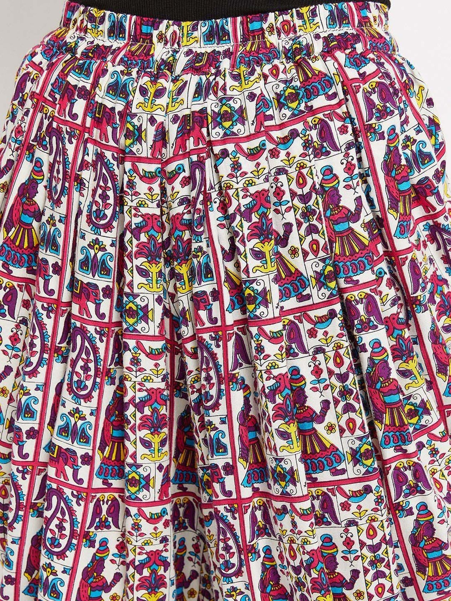 Castle Multicolored Printed Dhoti Pants