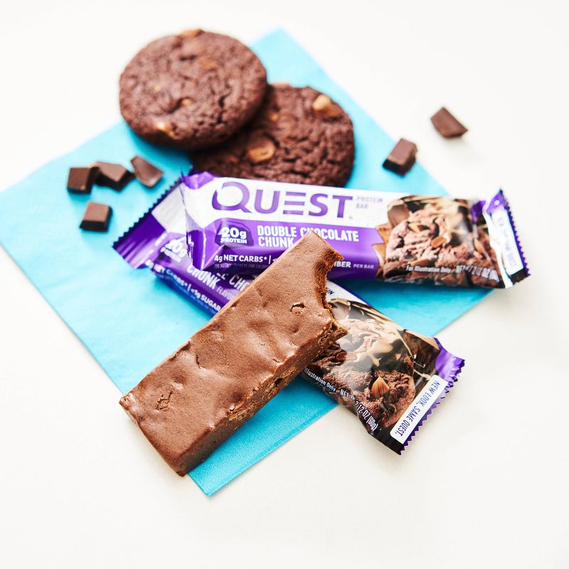 Quest Protein Bar - Double Chocolate Chunk - 12ct