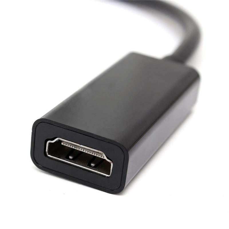 New DP Displayport Male to HDMI Female Cable Converter Adapter 1080P for PC HP/DELL