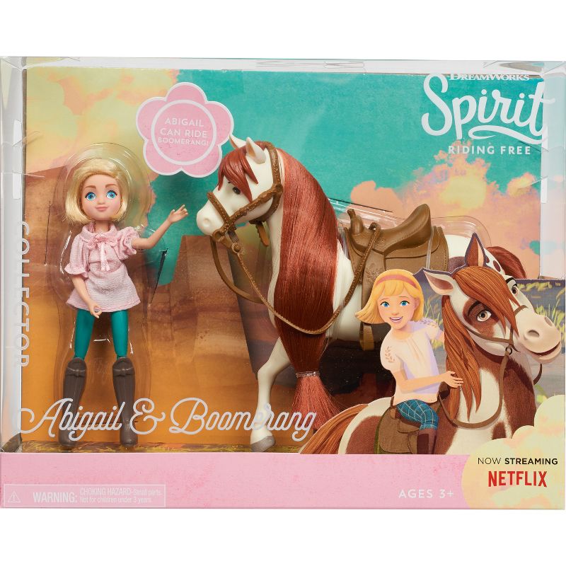 Spirit Riding Free Small Doll & Classic Horse - Abigail & Boomerang