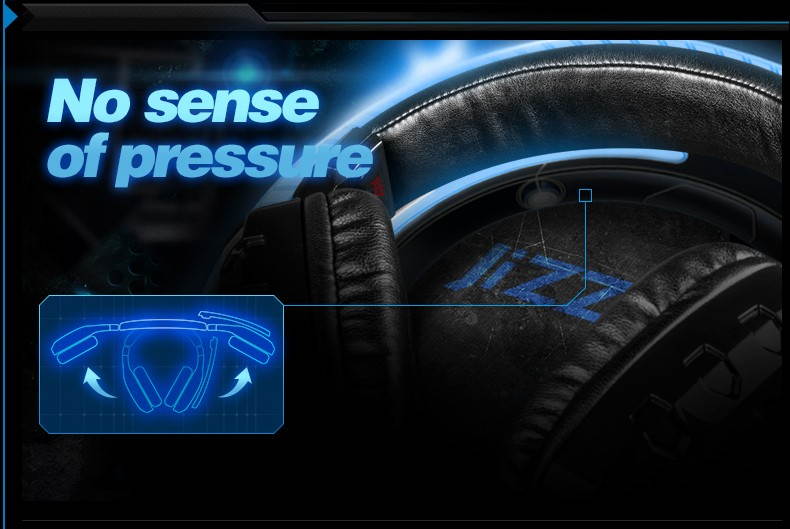 PC headset with microphone earphones fashion laptop gaming belt Game Headphones High-Definition microphones