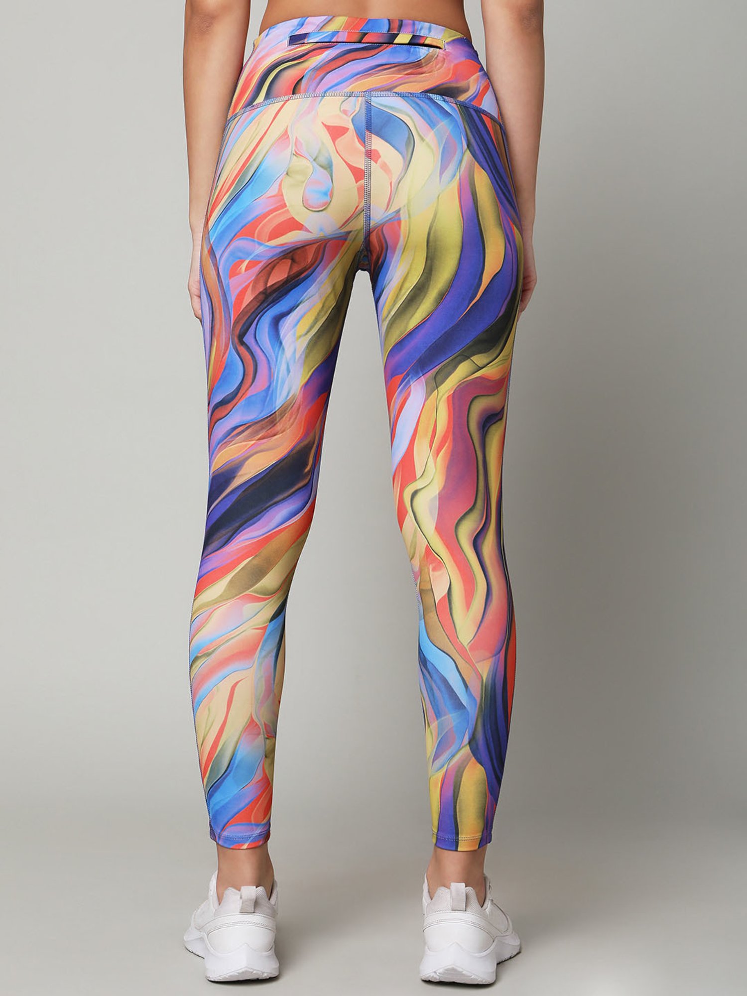 SILVERTRAQ Multicolor Printed Leggings
