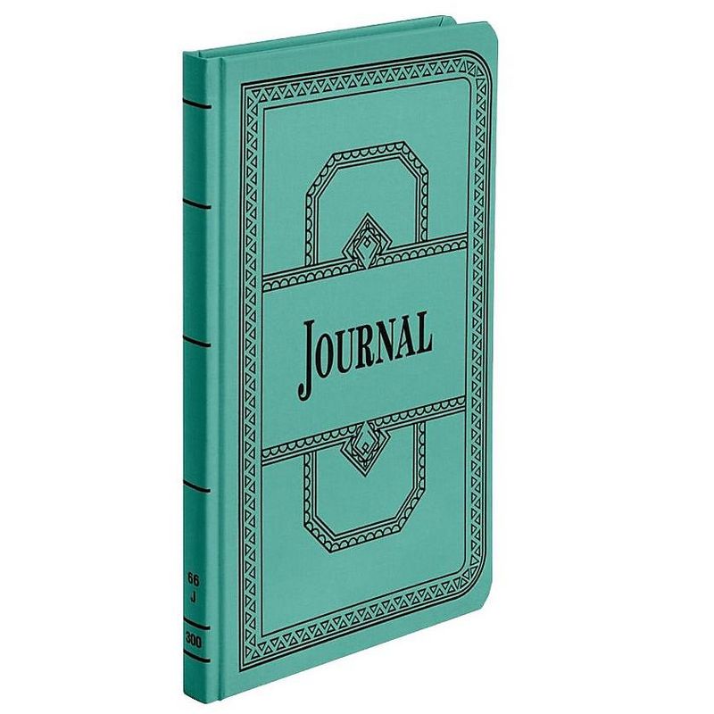 Boorum & Pease Record/Account Book Journal Rule Blue 300 Pages 12 1/8 x 7 5/8 66300J