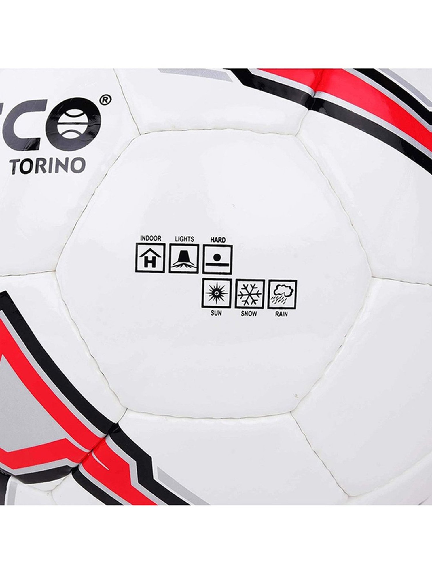 Cosco TORINO Football (White) Size - 5