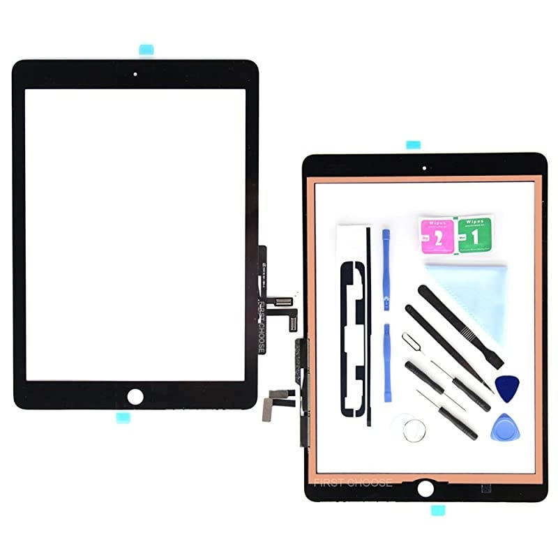Digitizer for iPad 97 A1822 A1823Ipad 5 Ipad Air 1st Touch Screen Digitizer Front Glass Replacement with Tool Repair Kits + Adhesive