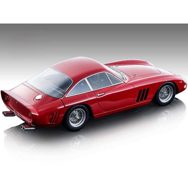 1962 Ferrari 330 LMB Rosso Corsa Red Press Version "Mythos Series" Limited Edition to 200 pieces 1/18 Model Car by Tecnomodel