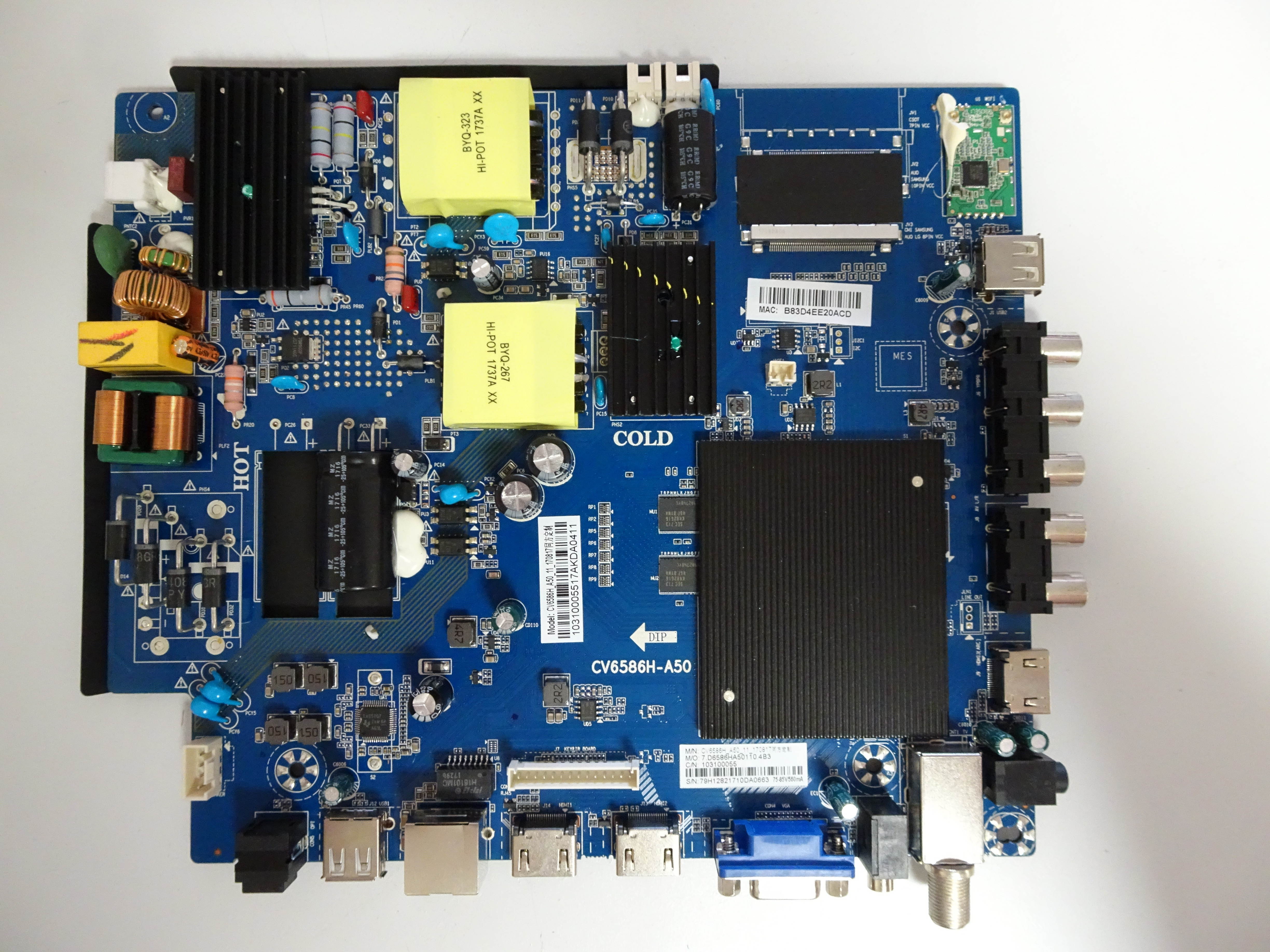Element E4SFT5017 Main Board (CV6586H-A50, 79H1282) E17229-SY