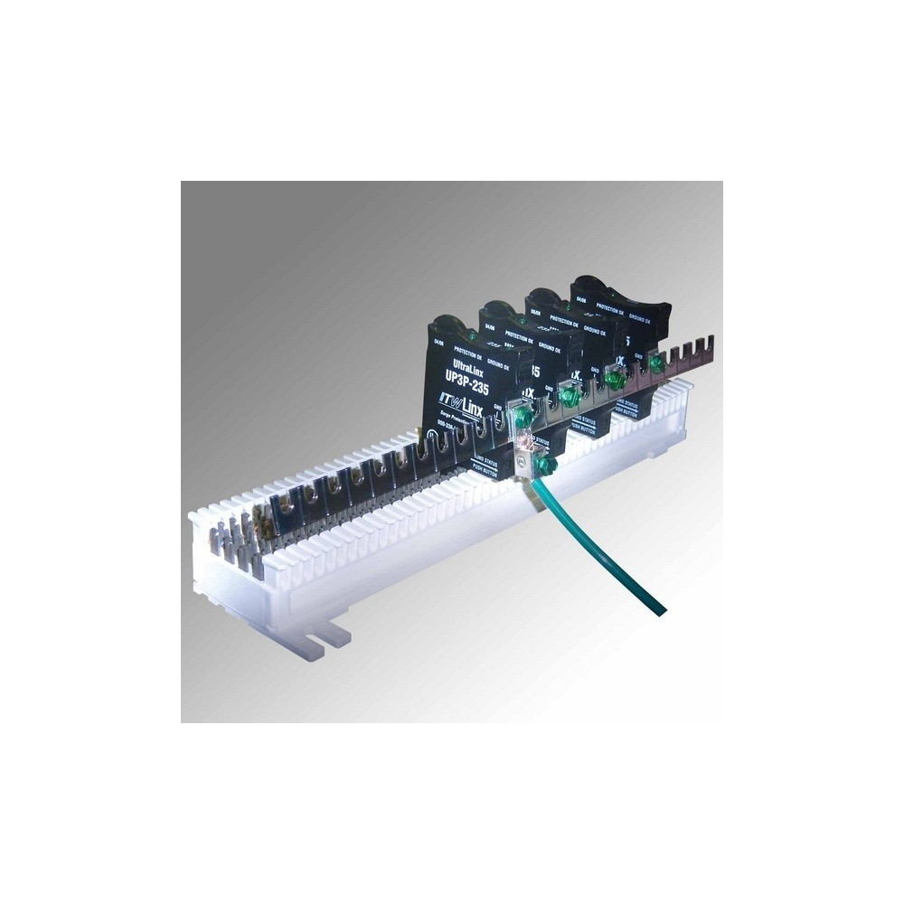 UltraLinx 66 Block 25 Pair Ground Bar