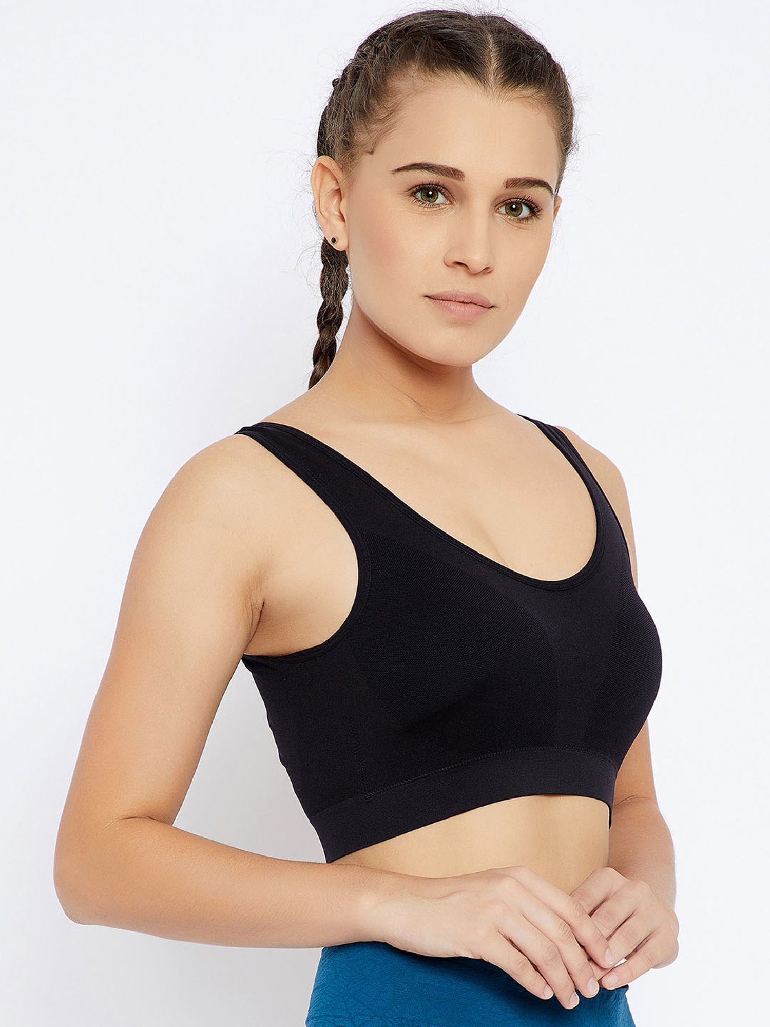 C9 Airwear Black Full Coverage Bralette Bra