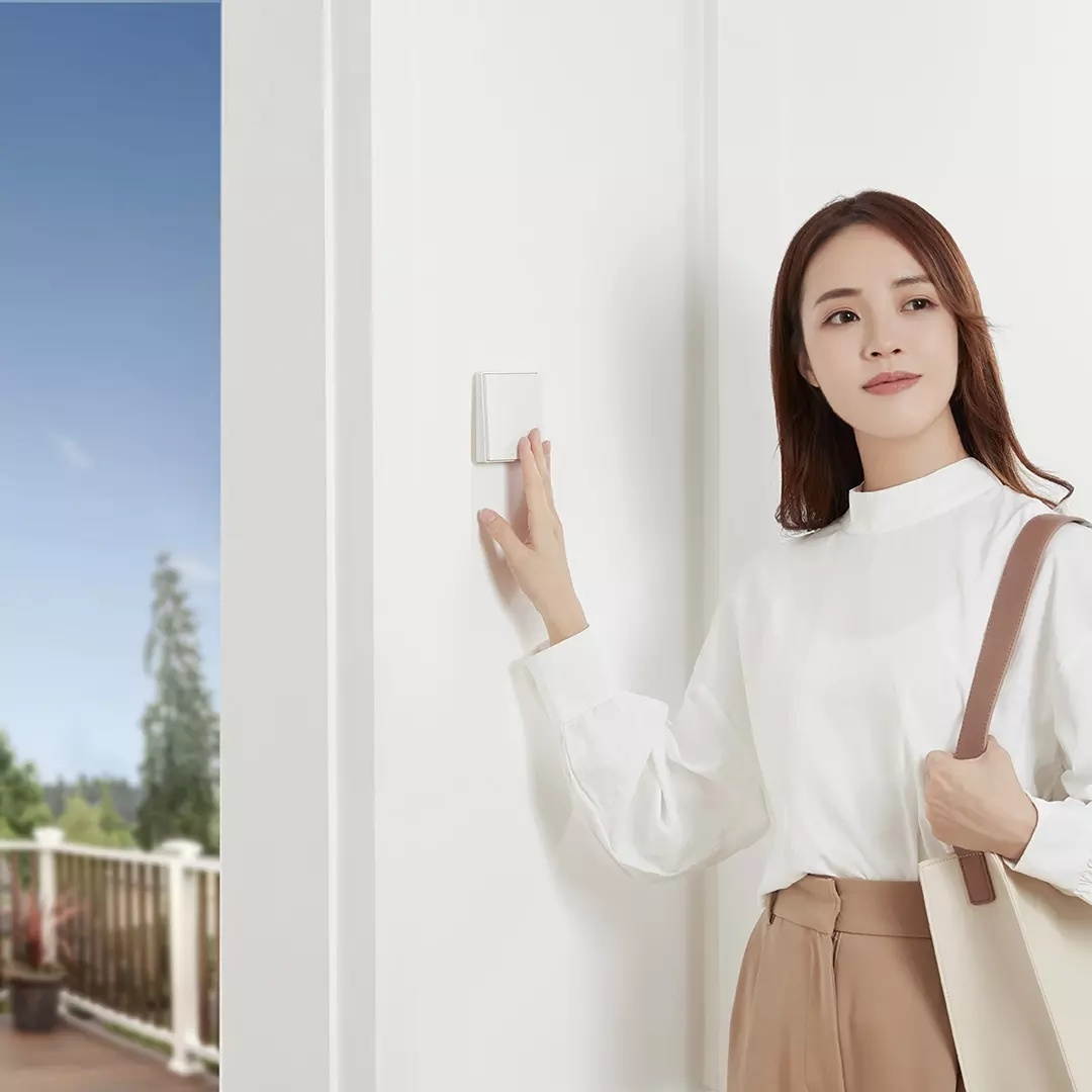 D1 1 Gang/2 Gang ZigBee Smart Wireless Switch APP Remote Control Timer Work with MIJIA APP HomeKit 2 Way