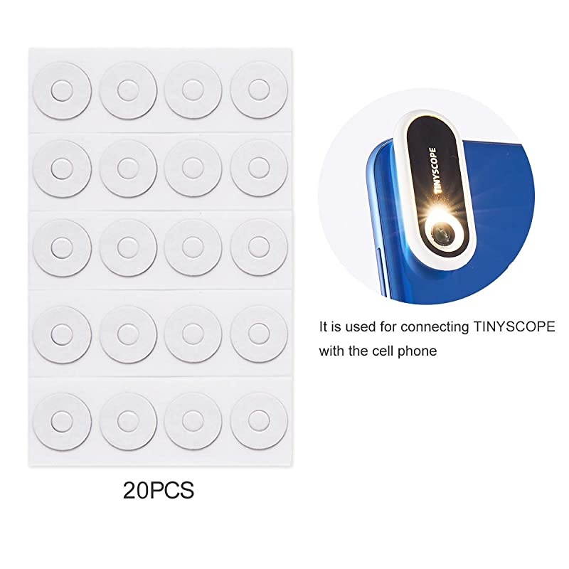 Spare Parts of : 12 Prepared Slides, 20 Spare Stickers.