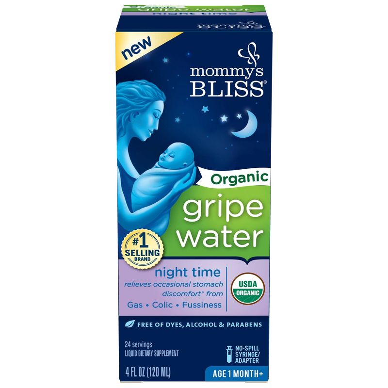 Mommy's Bliss Organic Gripe Water for Night Time - 4 fl oz