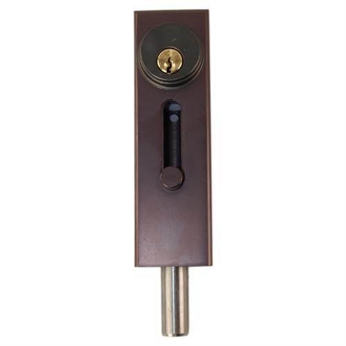 Progressive Hardware R1000 DU Duranodic Drop Bolt Lock for Revolving Doors and Other Applications