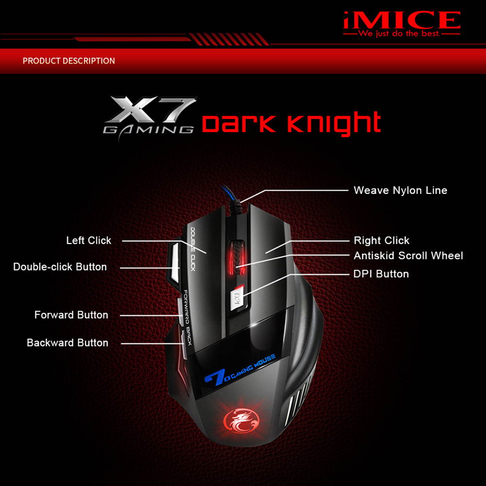 Gaming Keyboard and Mouse Imitation Mechanical Keyboard with backlight Gamer Keyboard 7 Buttons 2400dpi Silent Mouse for PC Laptop