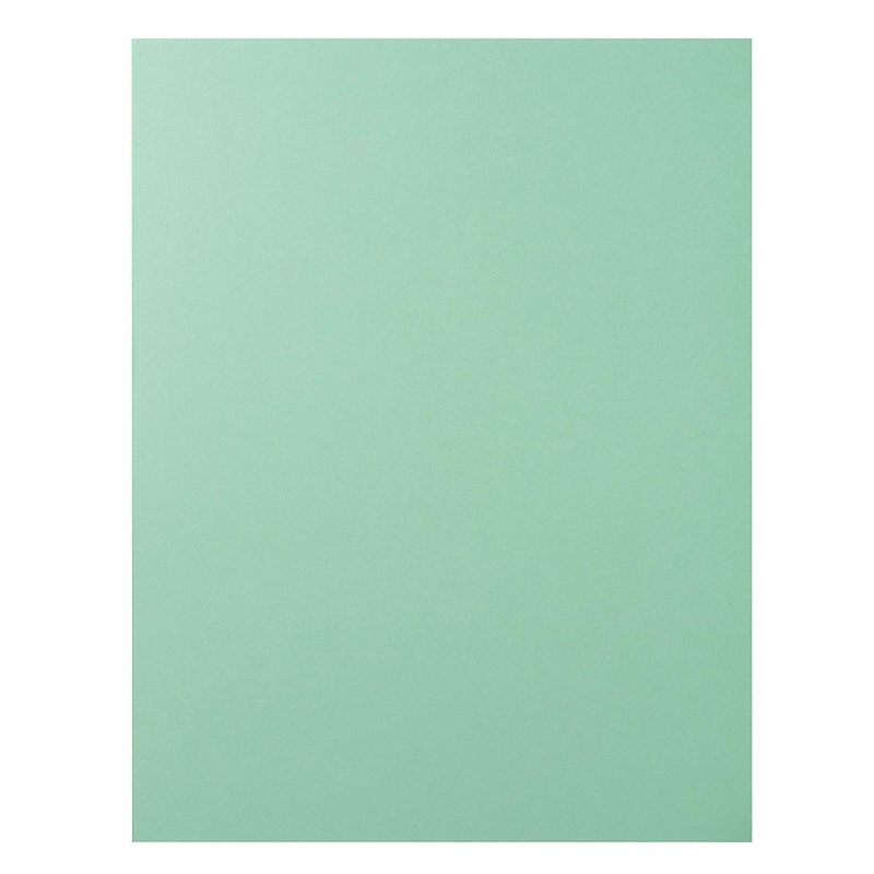 Sustainable Greetings 50-Count Green Cardstock Card Stock Paper for Brochure Laser Printer, A4 Letter Size 8.5 x 11 in.