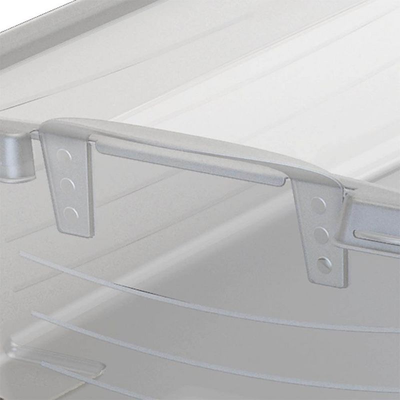 Life Story Clear Stackable Closet & Storage Box 34 Quart Containers, (12 Pack)