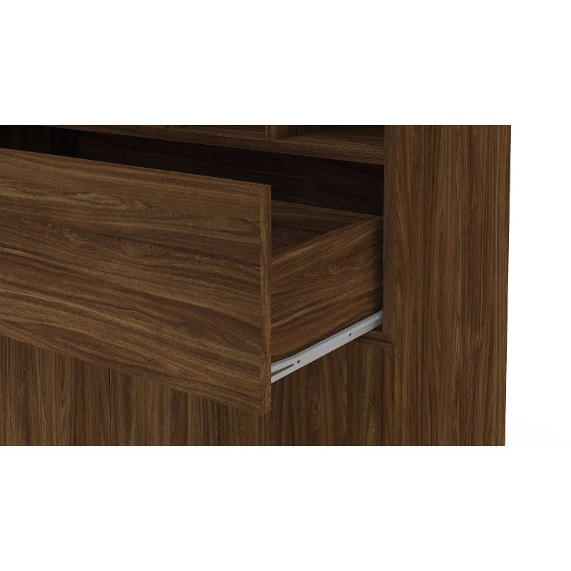 Napa Bar Cabinet Dark Brown - Chique