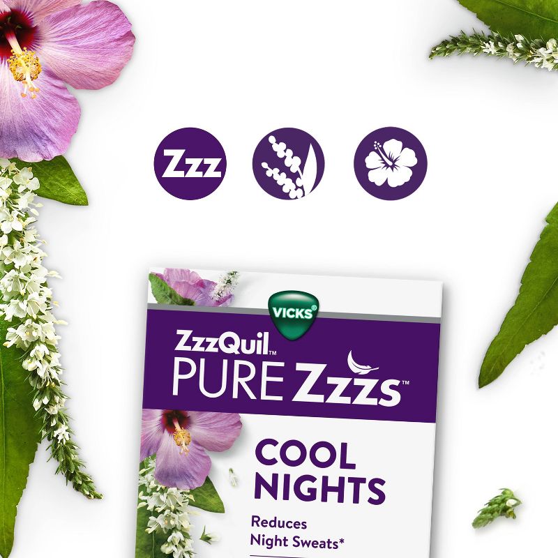 ZzzQuil Pure Zzzs Cool Nights Tablets - 30ct