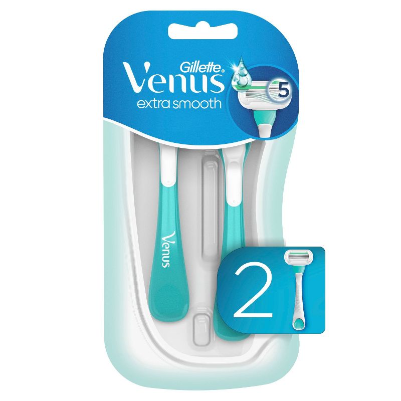 Venus Extra Smooth Sensitive Women's Disposable Razors - 2ct