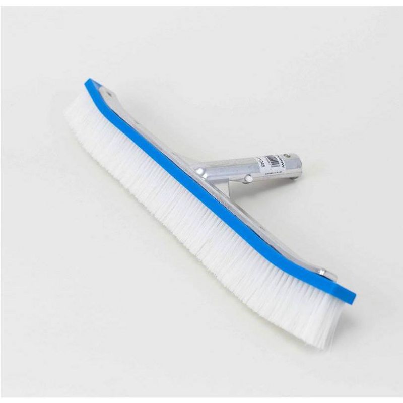 Pentair R111046 18" Curved Swimming Pool Spa Brush w/ 7'-21' Telescopic Pole