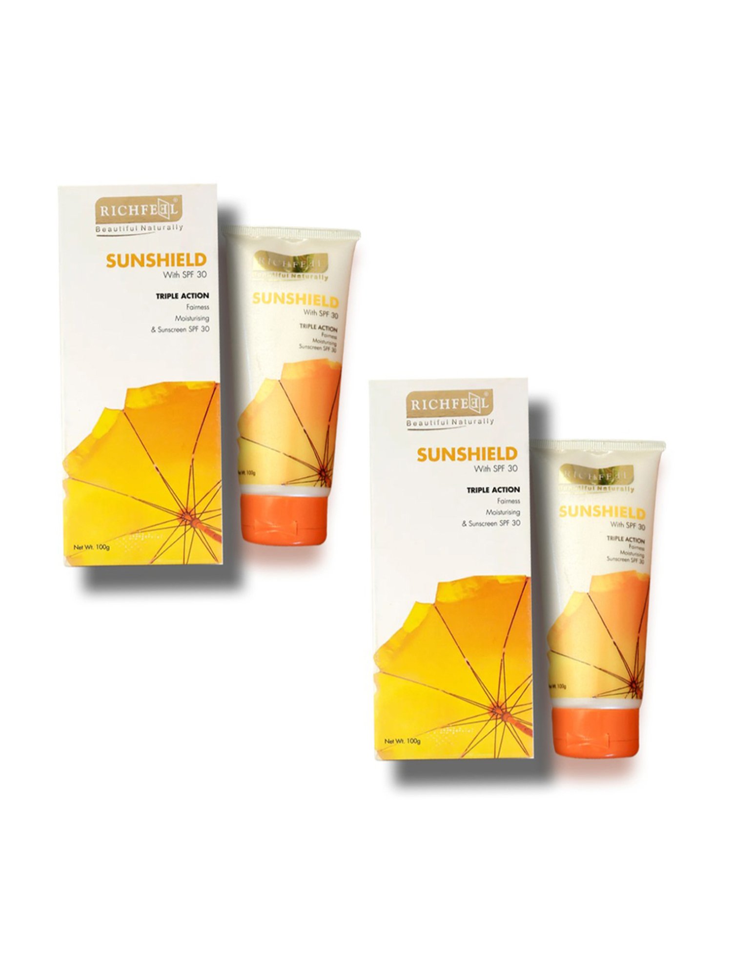 Richfeel Sunshield with SPF 30 - Pack of 2
