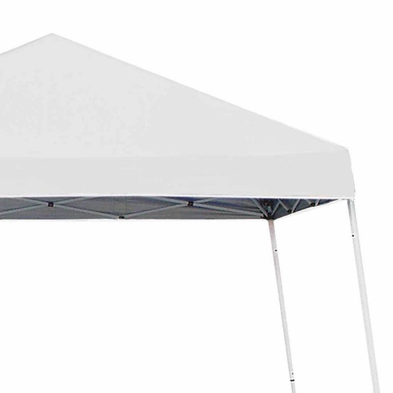 Z Shade 10' x 10' Outdoor Portable White Canopy Tent + Screen Shelter Attachment