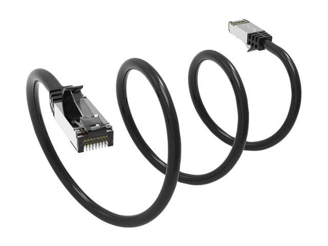 Cat 7 Ethernet Cable 100 ft LAN Cable Internet Network Cord for PS4, Xbox, Router, Modem, Gaming, White Flat Shielded 10 Gigabit RJ45 High Speed Computer Patch Wire.