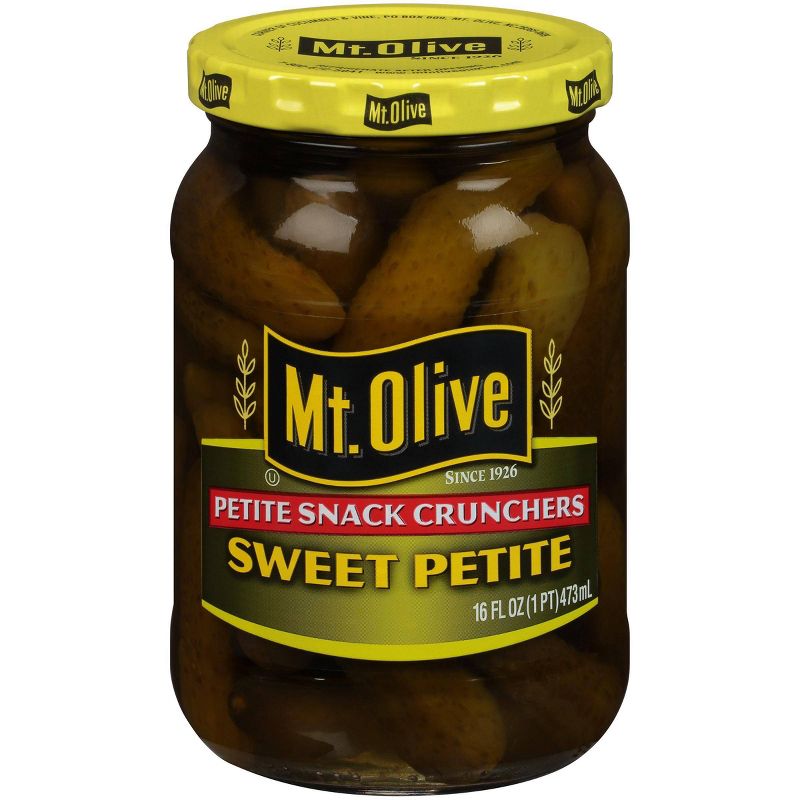 Mt. Olive Petite Snack Crunchers Sweet Petite Pickles 16oz
