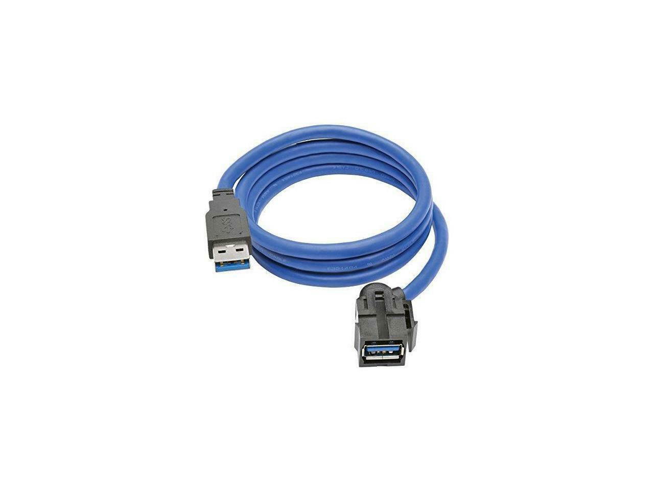 Tripp Lite Usb 3.0 Superspeed Type-A Extension Cable (M/F), Black, 6 In.