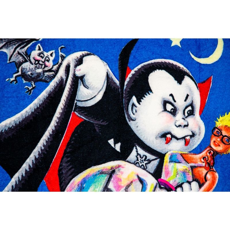 Just Funky Garbage Pail Kids Nasty Nick Fleece Throw Blanket | 45 x 60 Inches