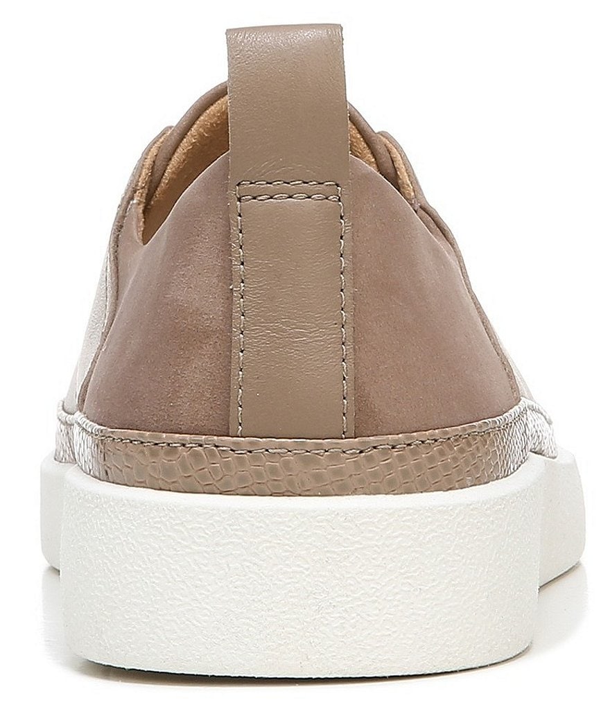Vionic Zinah Leather Slip-On Sneakers