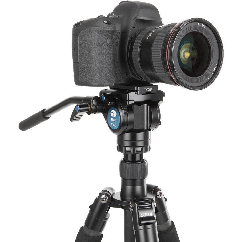 Sirui VA-5 Ultra-Compact Aluminum Fluid Video Head, 6.6lbs Capacity #SUVA5