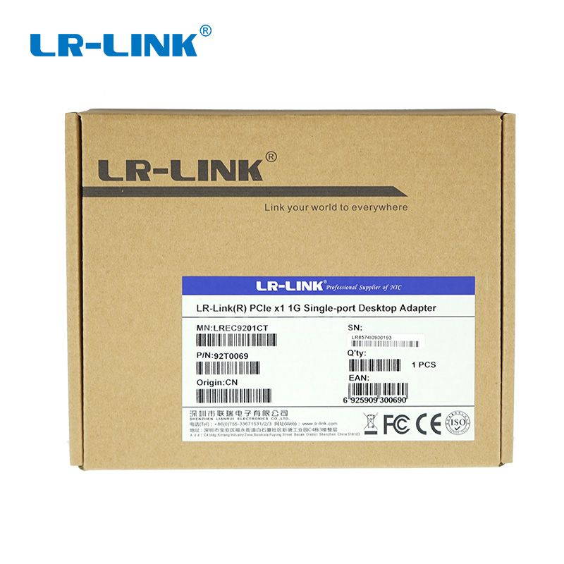 PCI-Express x1 10/100/1000Mbps Network Card