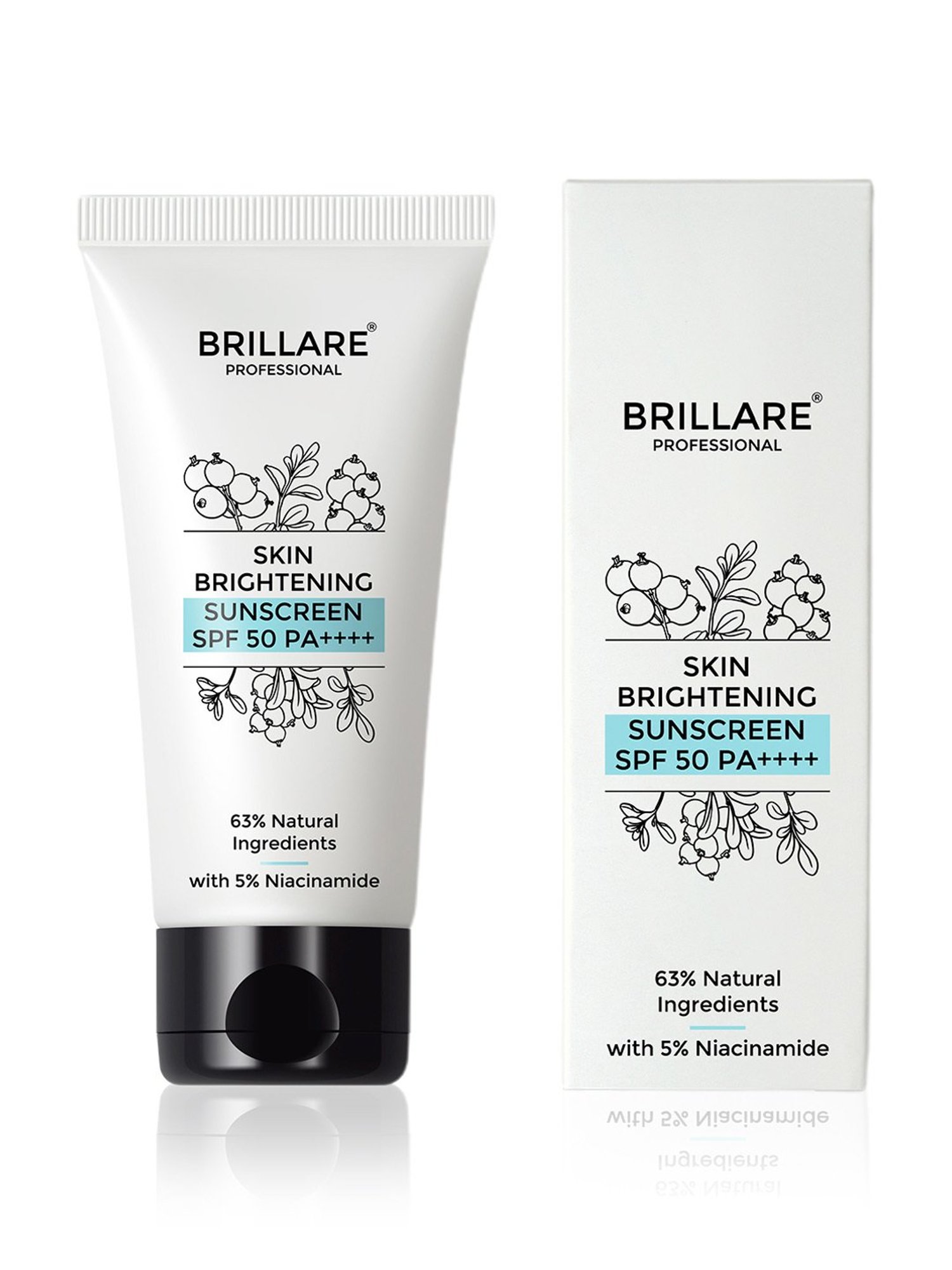 Brillare Skin Brightening Sunscreen SPF 50 PA++++ - 50 gm