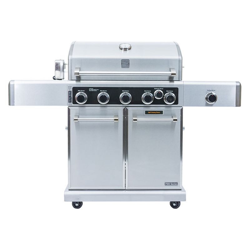 Kenmore Elite 5 Burner Gas Grill with Rotisserie Kit - PG40506SR
