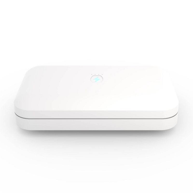 PhoneSoap Go UV-C Sanitizer & Portable Power Pack - White