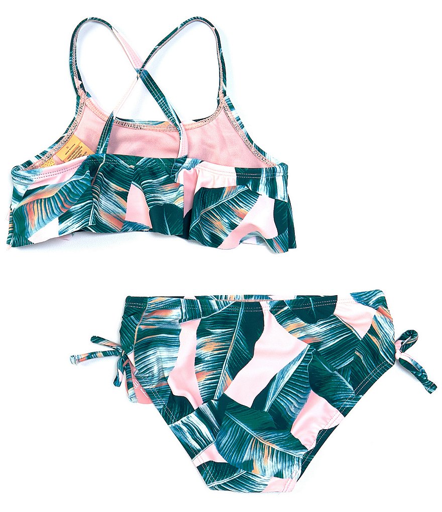 Tea Collection Little Girls 2-6 Printed Ruffled Tankini