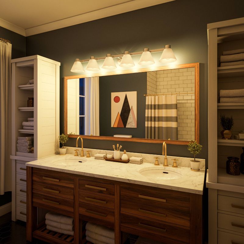 Kenroy Maxwell 6 Light Vanity