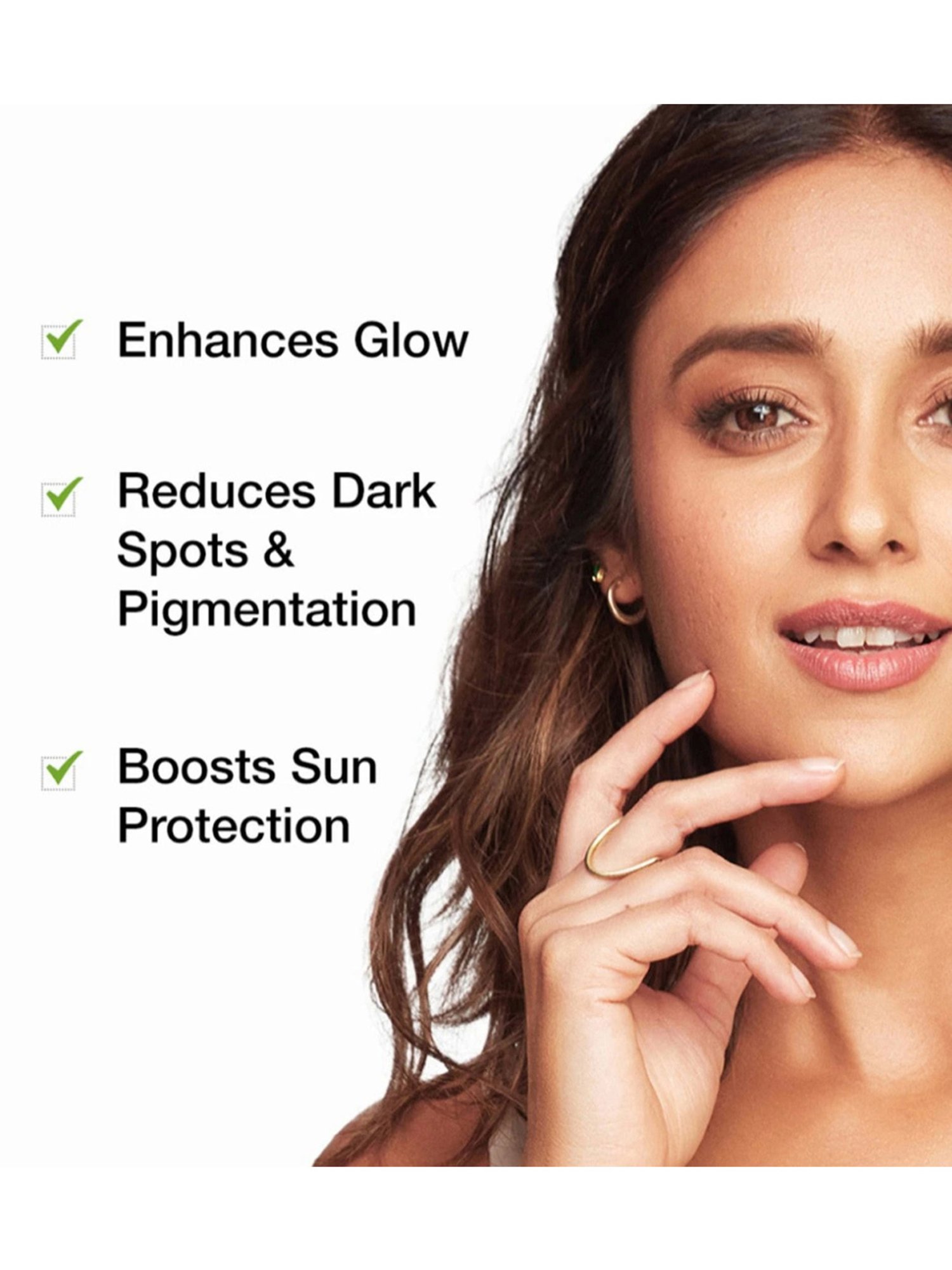 mCaffeine Green Tea Face Serum with Vitamin C-15% - 3 ml