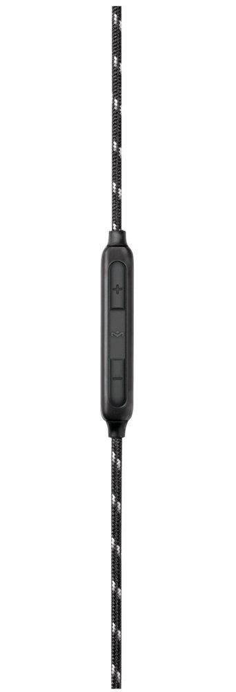 House Of Marley Voyage BT In-Ear Bluetooth Headphones with Mic, Black, EM-FE053-SB