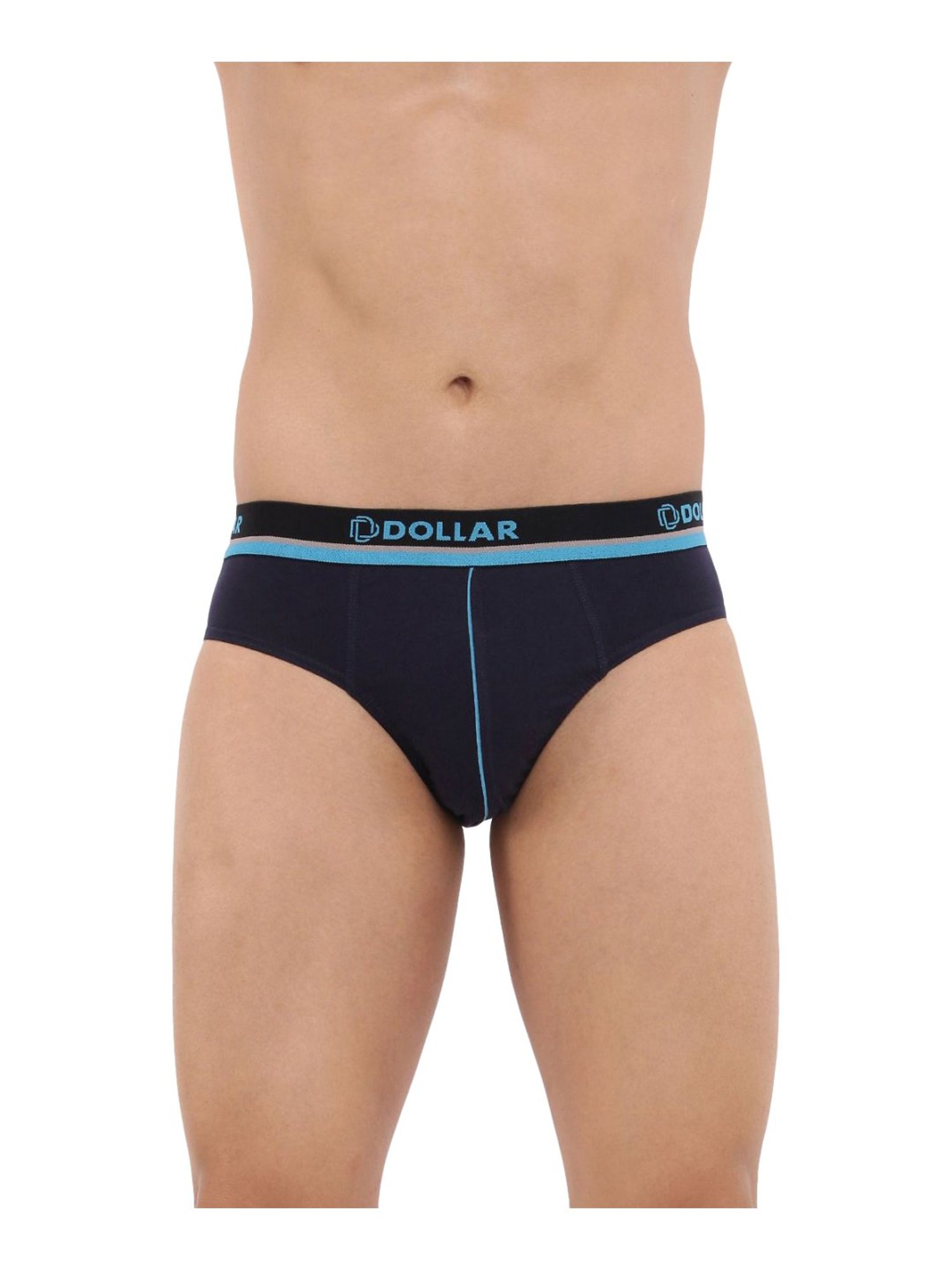 Dollar Bigboss Assorted Color Cotton Glo Briefs (Pack Of 3)