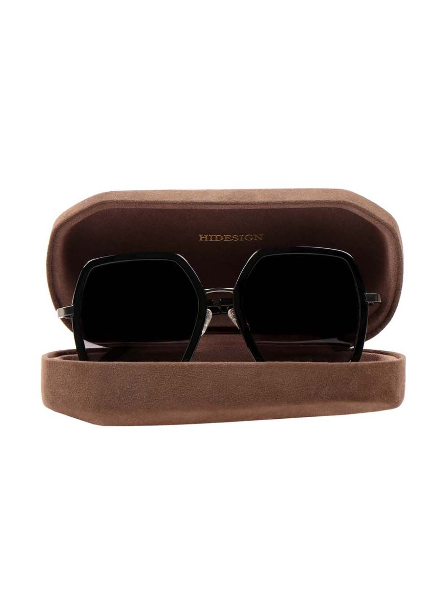 Hidesign 8903439743673 Grey Polarized Sicily Butterfly Sunglasses