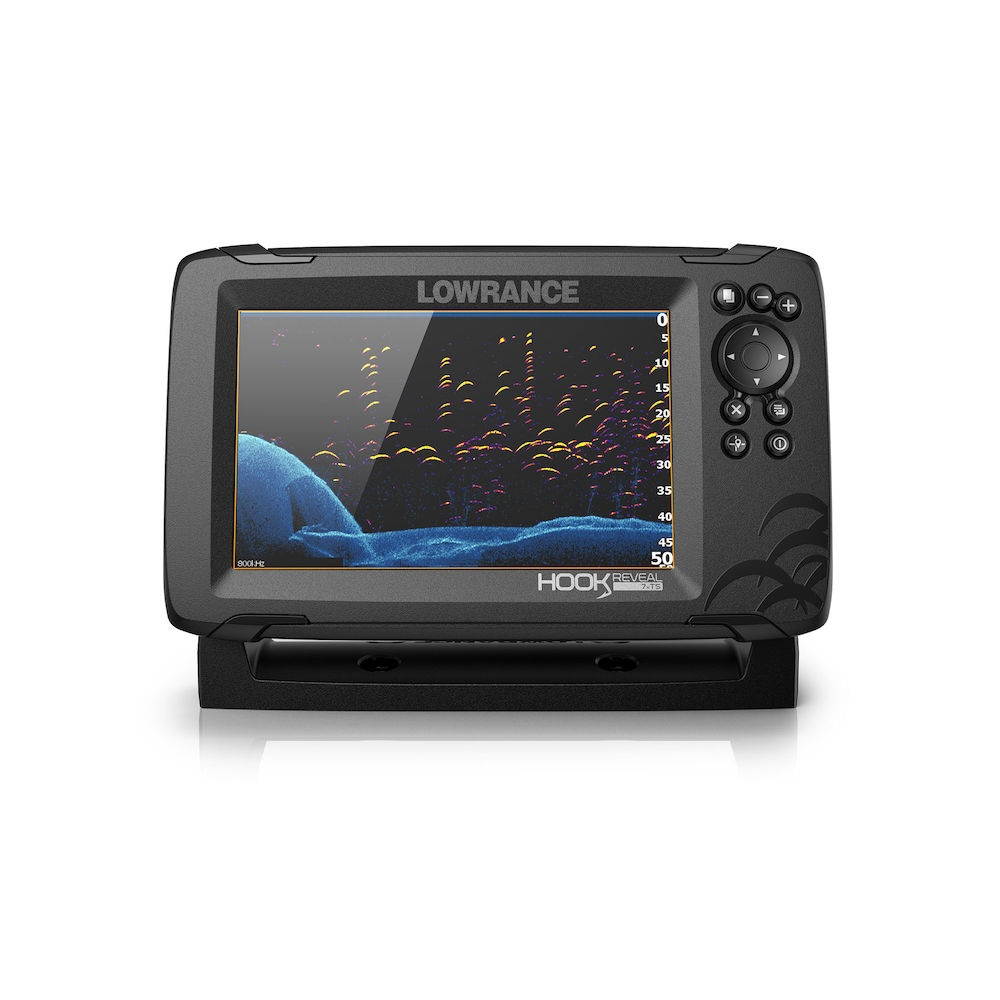 LOWRANCE HOOK REVEAL 7X TRIPLESHOT GPS ONLY NO CHART