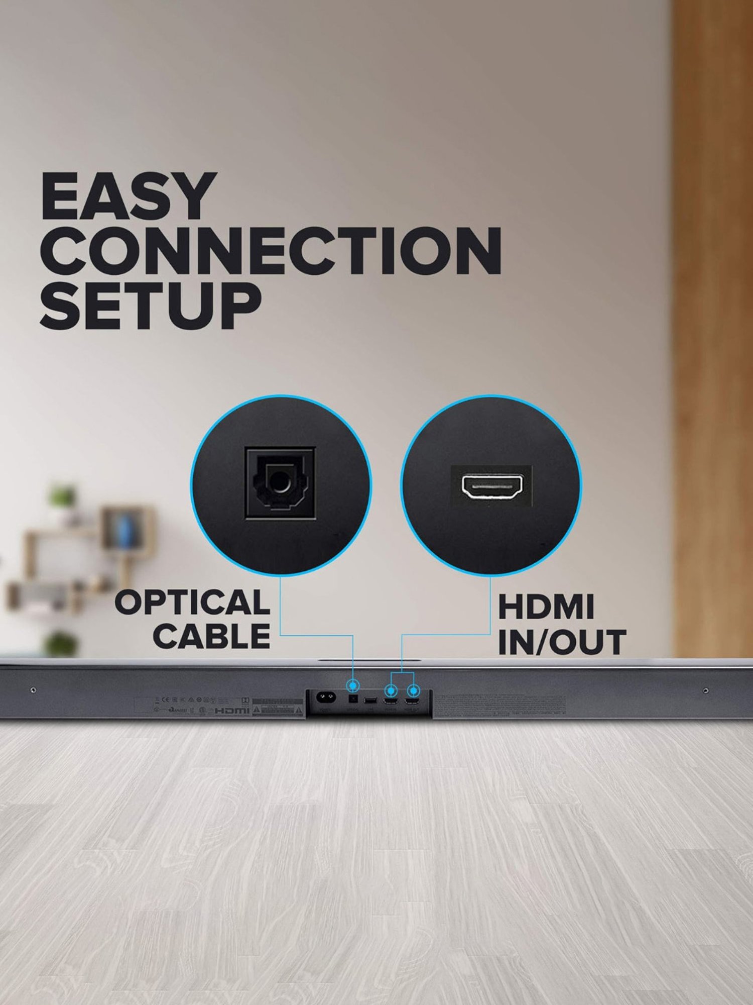 JBL Bar 2.1 Deep Bass Soundbar with Wireless Subwoofer (Black)