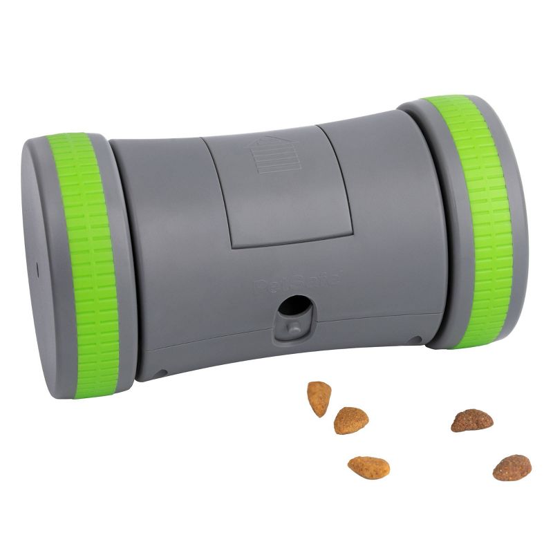 PetSafe Kibble Chase Roaming Treat Dropper - Gray