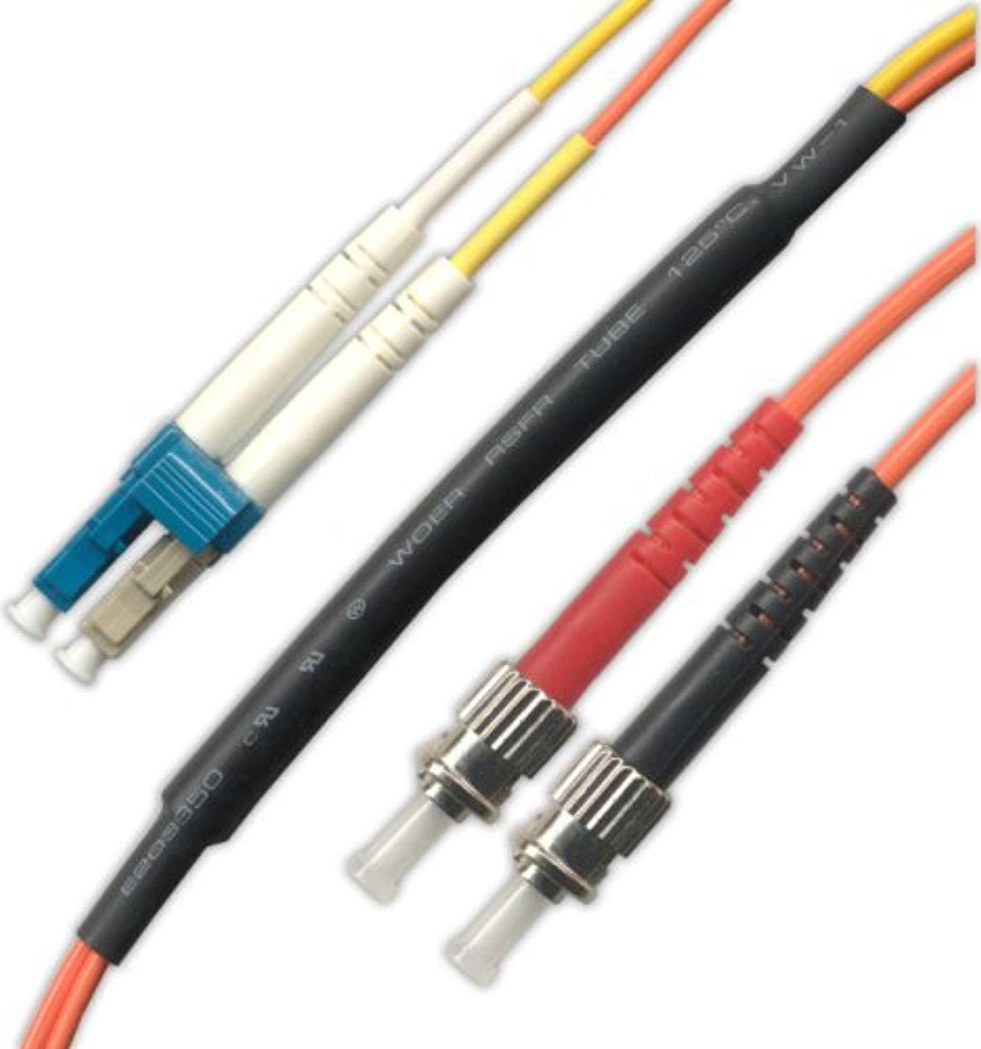 10m lc/st mode conditioning (lc side) fiber optic cable (9/125-62.5/125)
