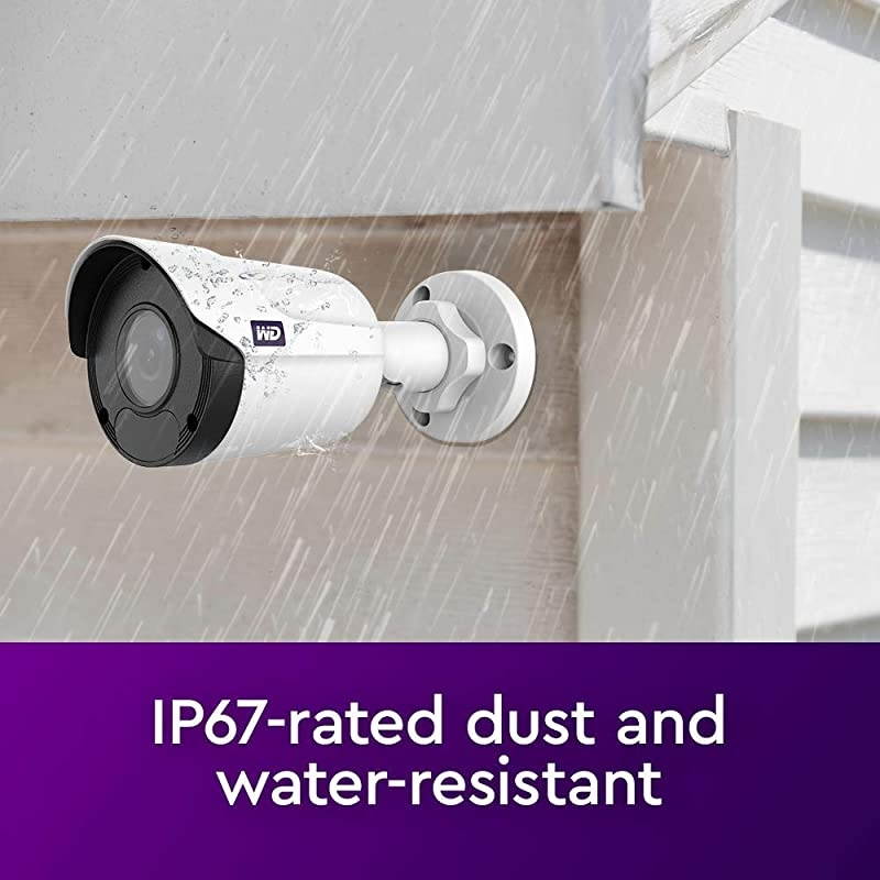 ReadyView 4K Surveillance Camera - 8MP UHD, PoE, IP67-rated, Motion Detection, Night Vision - BA9N0000NWT-HESN